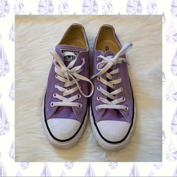 ladies purple converse